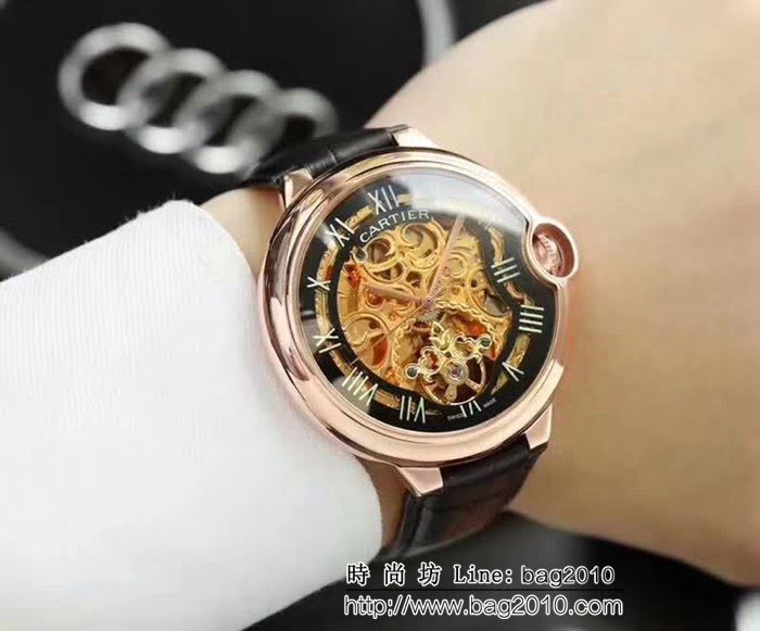 CARTIER卡地亞 藍氣球系列 男士機械腕表 WSS2648